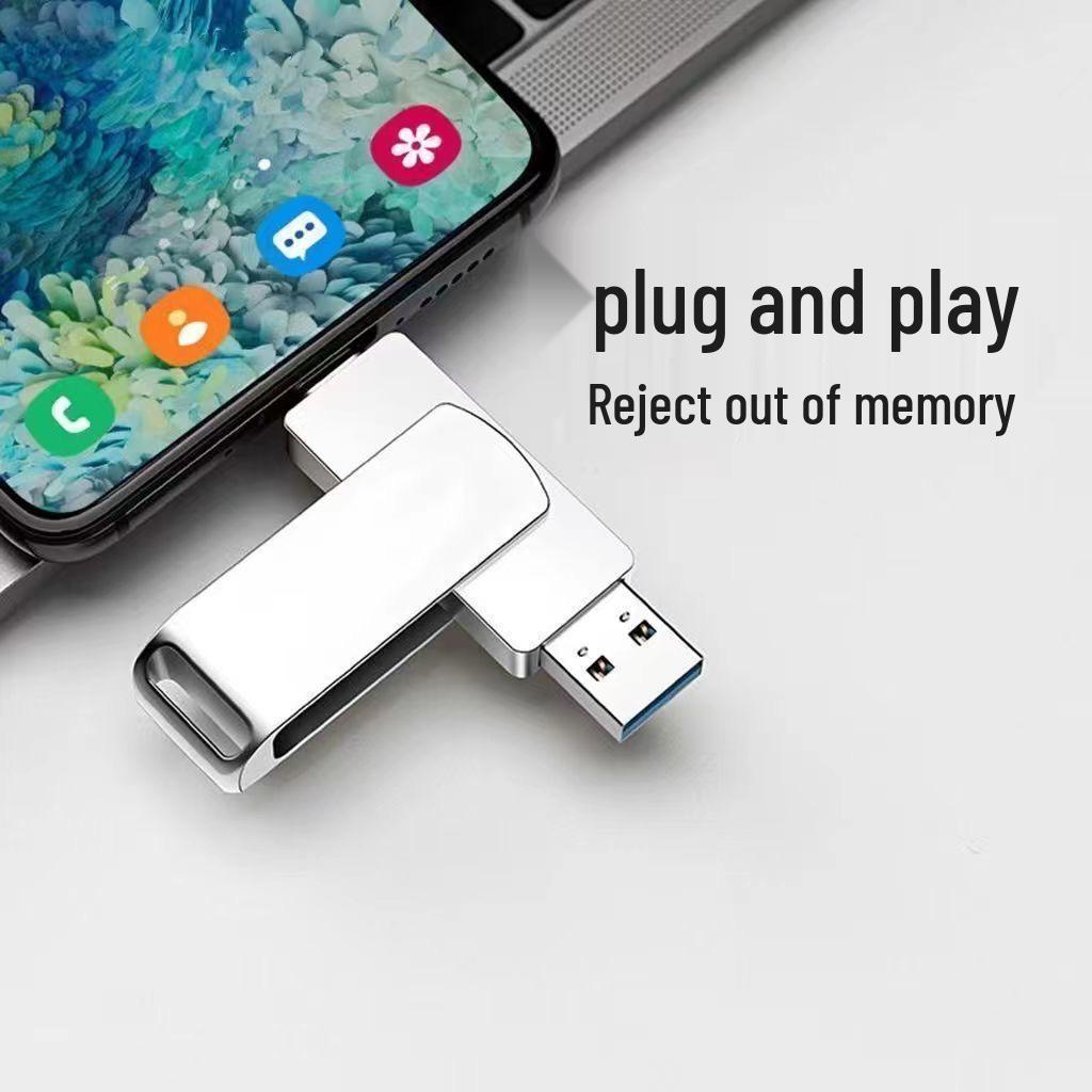 Stick USB Type-C 32GB Interfață Duală pentru Android și Extindere Stocare Computer