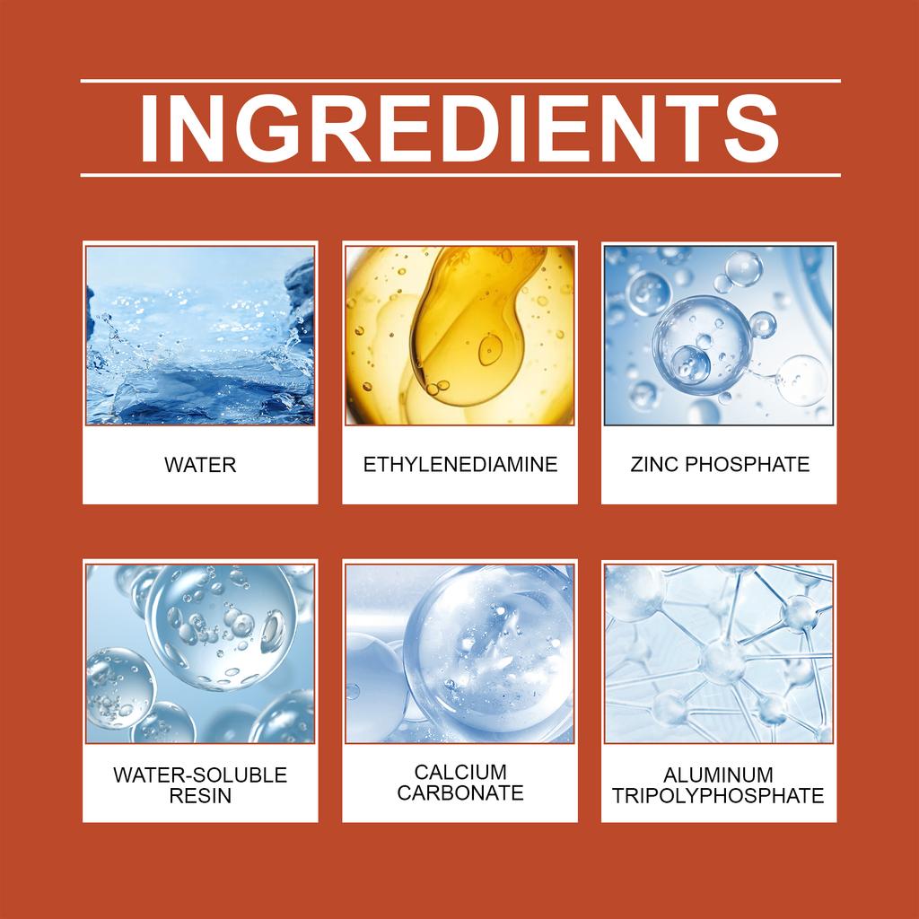 Paint Rust Inhibitor with Brush Rust Remover Derusting Agent Rust Renovator Anti-corrosion Metal Iron Powder Cleaning Car Care