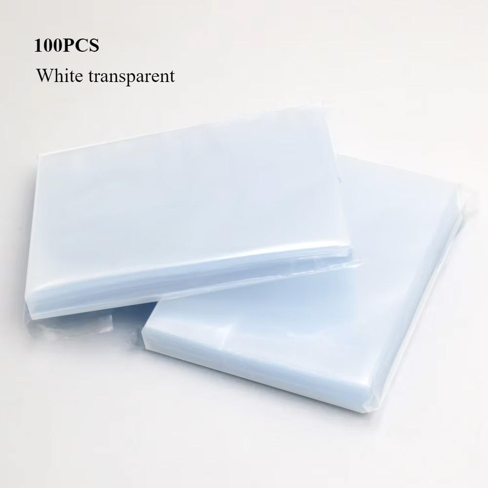 100pcs 64x89mm Clear Card Sleeves for Trading Card Perfect for Double-sleeving and Compatible with Baseball Card Pokemon Cards