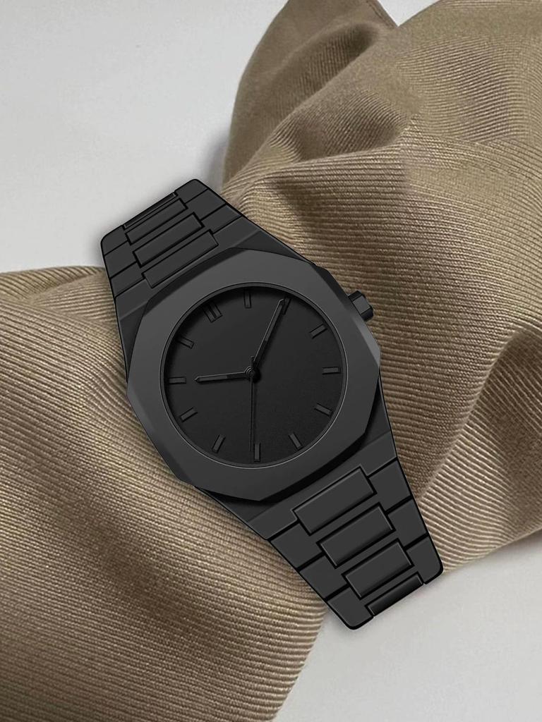 Ceas de mână bărbătesc versatil, ultra-subțire, cu cuarț siliconic, cu dată, cifre arabe și design rezistent la apă