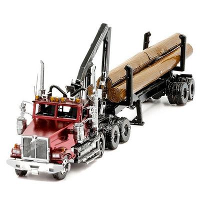 Real Honey Night Metalper Construction Logging Container Truck Color Korea 3d Puzzle