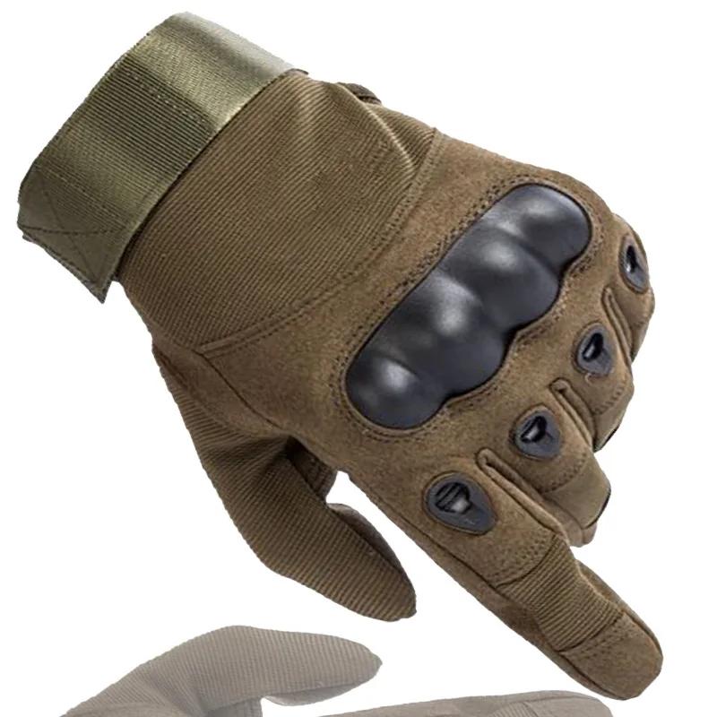 Outdoor Activity Gloves Full Finger Hard Knuckle Mens Gloves Athletic Shooting Hunting Airsoft Motorcycle Biking Gloves