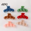 Anti-slip Hair Claw with Anti-Slip Teeth Large Wavy Design Shark Clip Clip