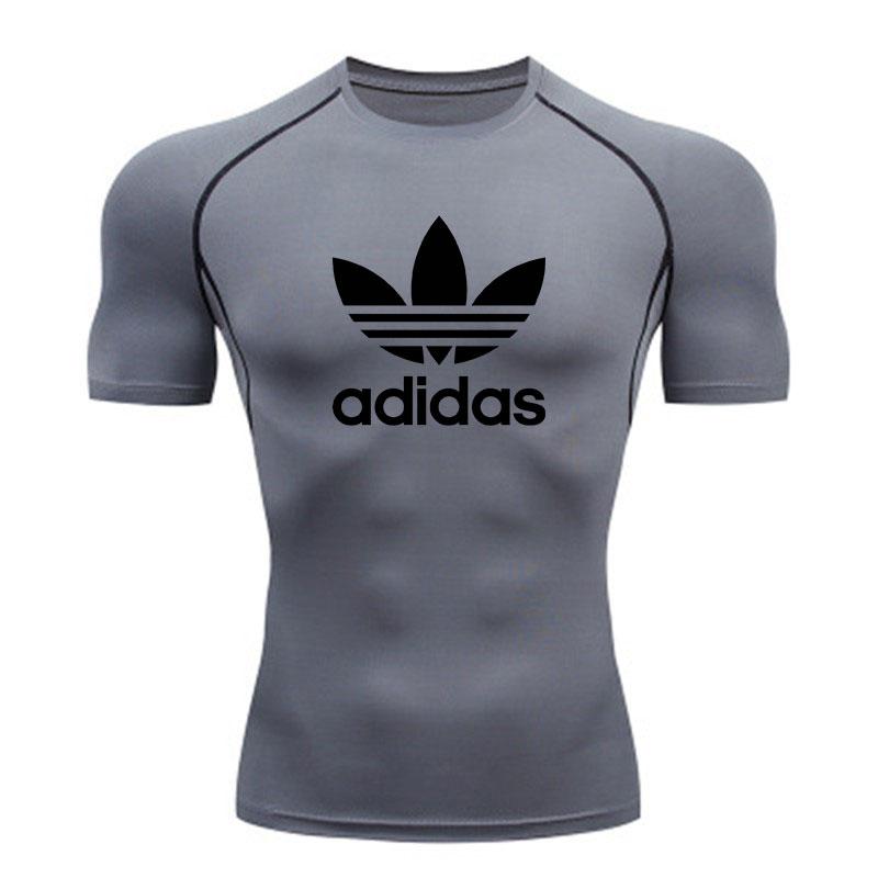 Men's Quick Dry Compression Athletic T-shirt Breathable Stre