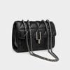 Westernized Women's Lingge Chain Bag Single Shoulder Oblique Straddle Women's Square Bag MIT