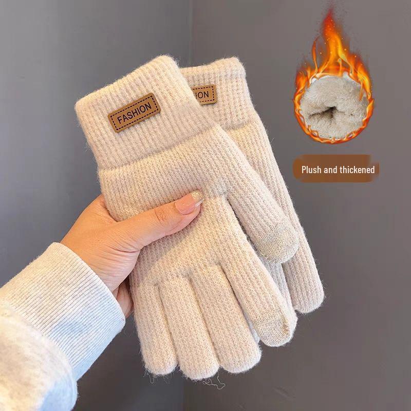 

Winter Touchscreen Cycling & Driving Gloves - Thick, Warm, Fleece-Lined for Cold & Frostbite Protection