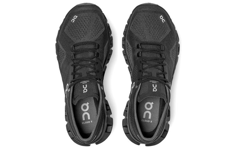 On Running Cloud X Black Asphalt Grey Women's 40.99701
