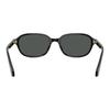Versace Logo Oval Sunglasses Unisex Sunglasses Black 0VE4514D-GB1/87
