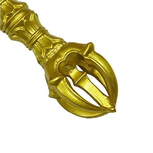 Naamukuma-chan workshop Japanese-made Five-pronged Vajra, 9.2cm In Length (alloy), Front Part, Esoteric Buddhist Ritual Implement, Pestle Shape, Suita
