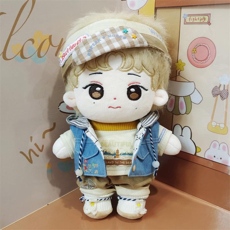Zerobaseone 20cm Cotton Doll - Zhang Hao Guli Star Figure