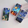 RE55 Starry Night Van Gogh Painting Phone Case for Motorola Moto Edge 20 30 40 50 S30 Fusion Ultra Pro Neo Lite + G200 G23