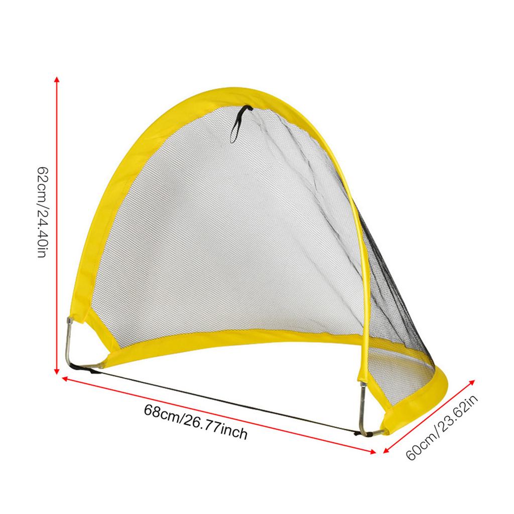68cm Iron Pole Cloth Material Folding Football Gate Soccer Door Outdoor Sports Exercise Toy