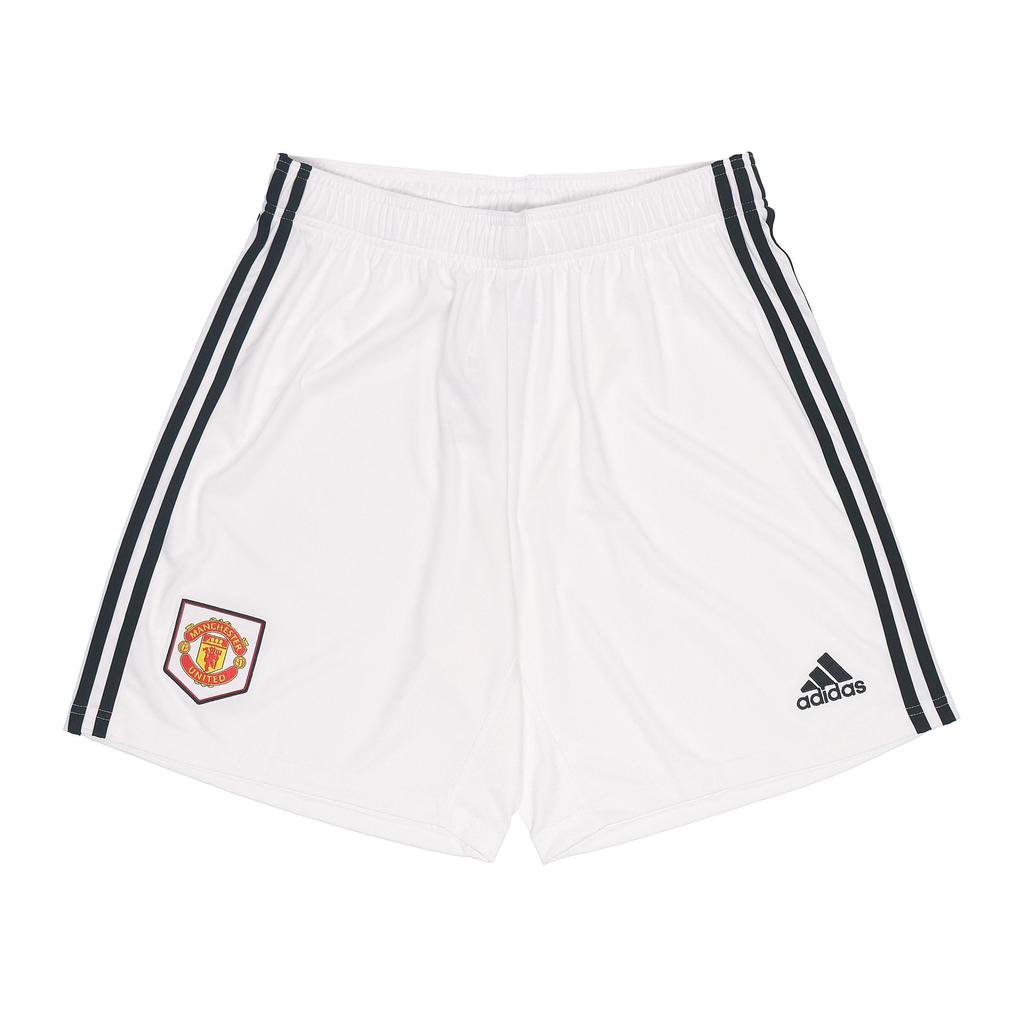adidas Manchester United Soccer Bottoms Men's White Moderate Straight Fit Pants H13888