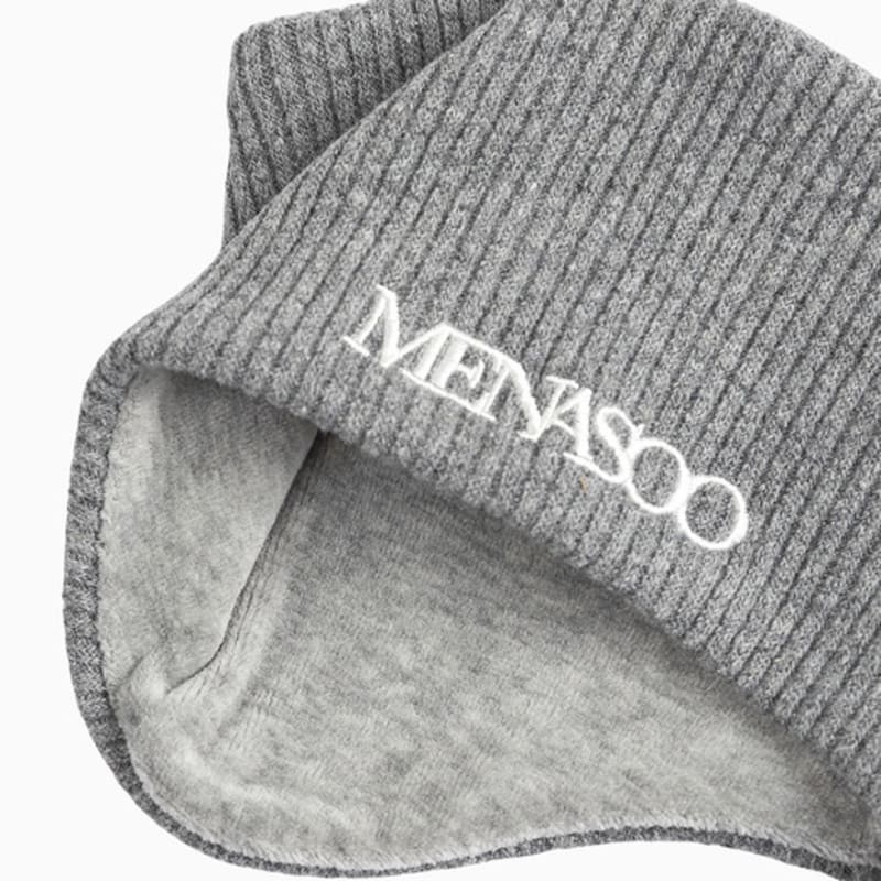 MENASOO Menasoo Reversible Wool Headband_Gray Melange