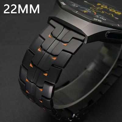 22mm Titanový řemínek pro Huawei Watch GT6 GT5Pro 46mm Ultimate 4 4Pro Kovový pásek Pro Samsung Galaxy Watch 46mm pro Seiko Náramek