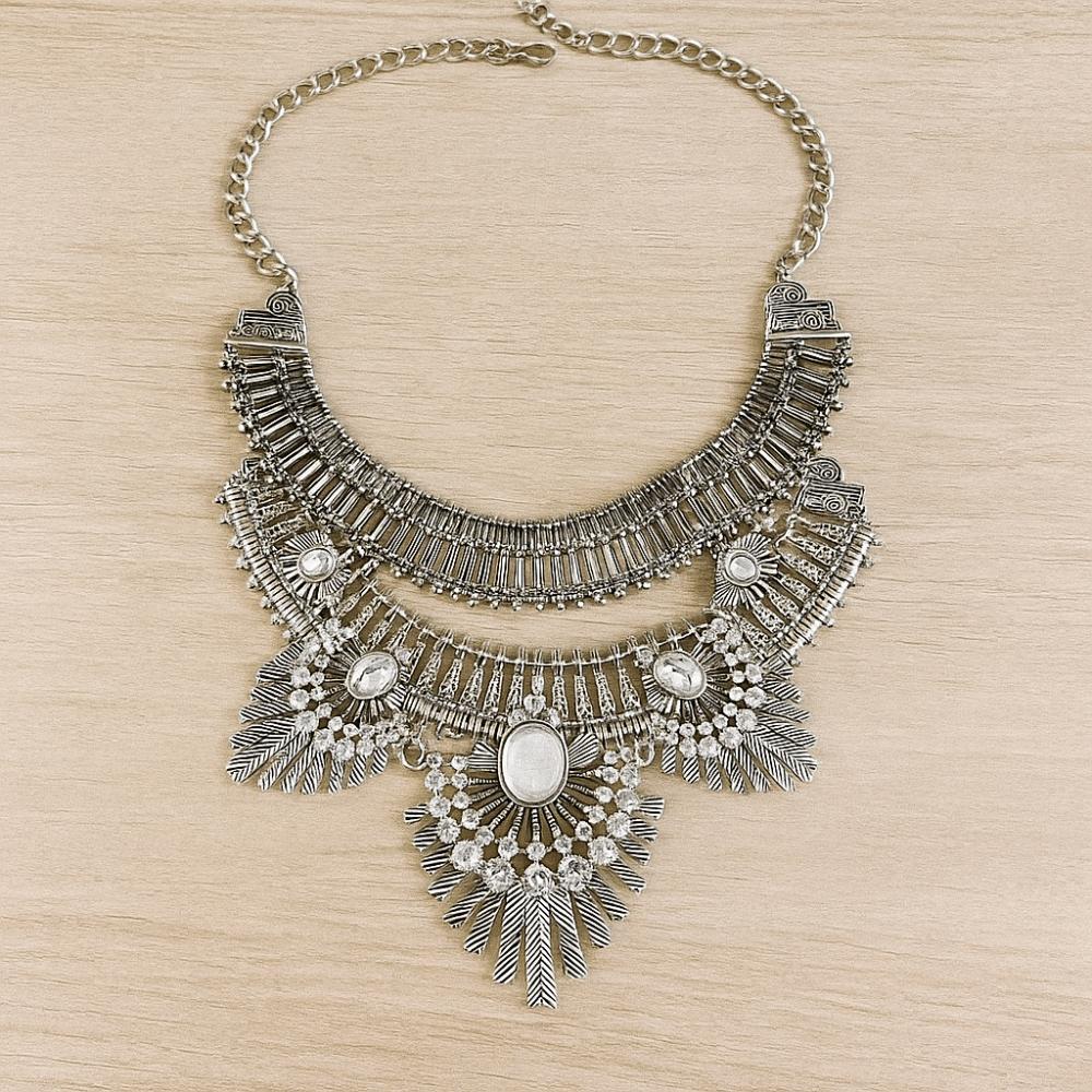 Vintage Ethnic Style Jewelry Exquisite Bohemian Style Necklace  Party