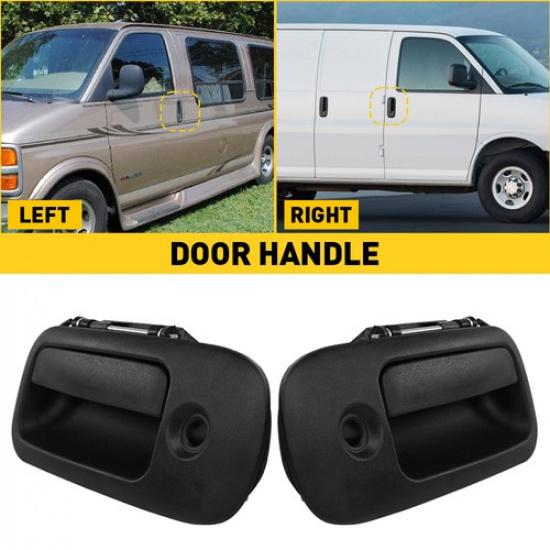 For Chevy Express/GMC Savana Van 1996-2009 Exterior Door Handle Driver Passenger