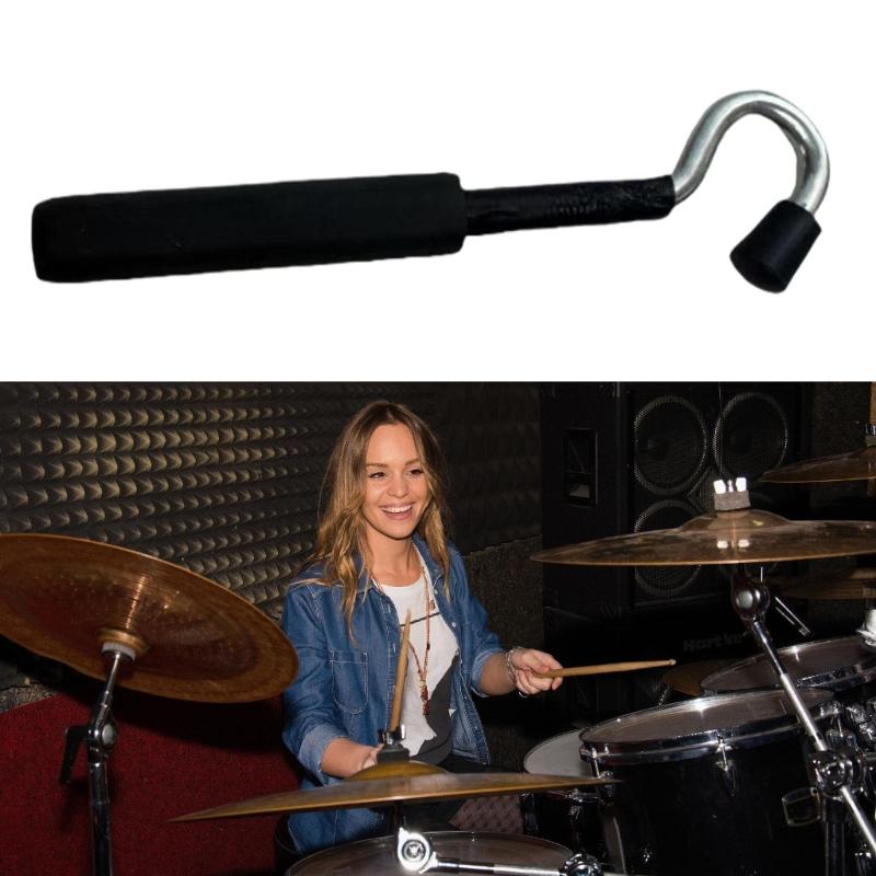 Cymbals L Rod Adapter Hook Cymbal Stand Extension Rod Quick Release Hardware Extension Adapter For Musicians Enduring