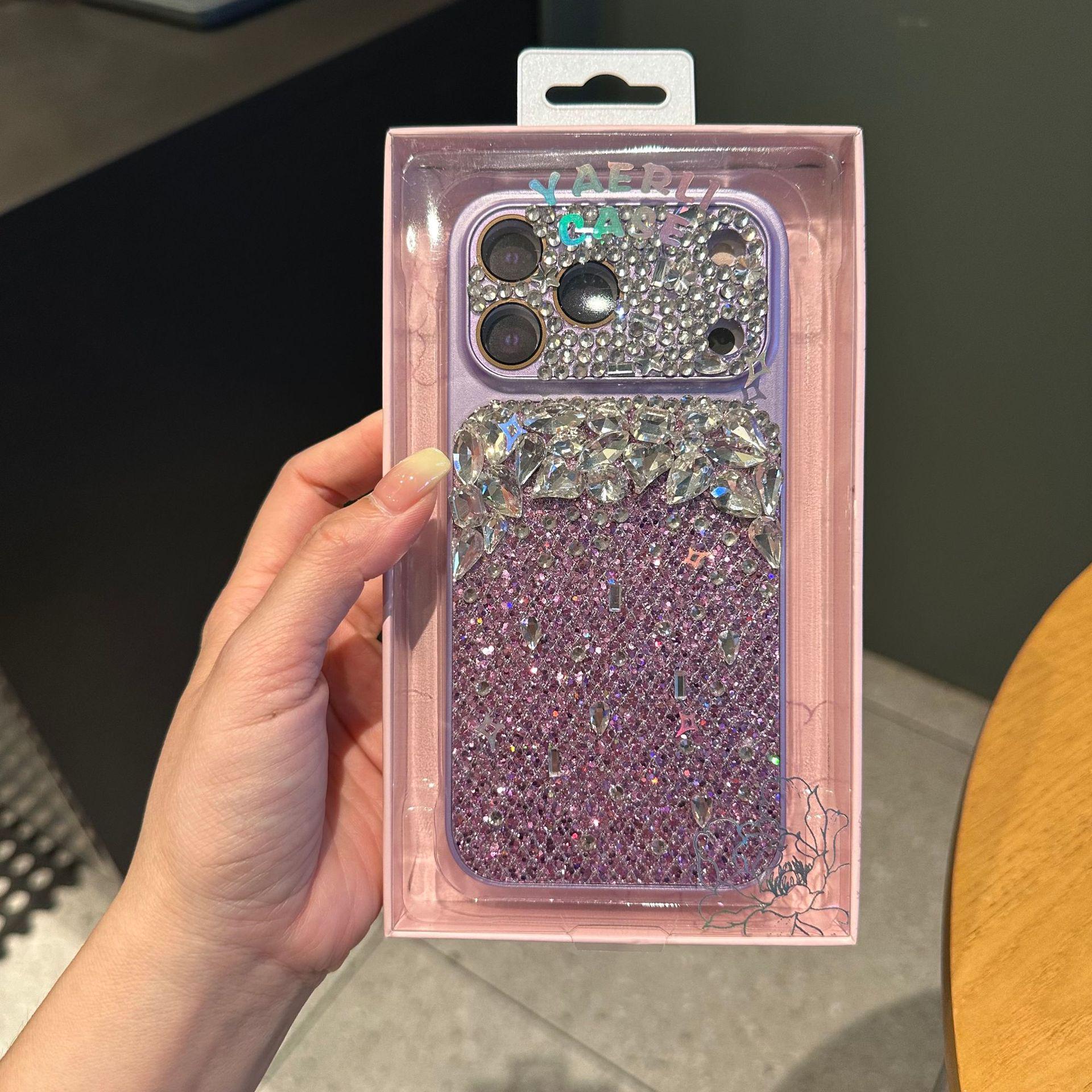 

Luxury Glitter Mirror Frame Case for Apple 17 Pro Max/16/15/13 iPhone 17 Pro