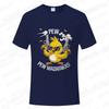 Pew Pew Madafakas Men's T-shirts Cute Chick Funny Graphic Tops Summer Short Sleeve Tees Trendy Streetwear Male Oversized Clothes