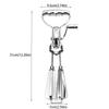 Semi-automatic Egg Whisk Manual Kitchen Mixer Baking Tool Hand Crank Egg Beaters  Bakery