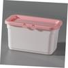 DOITOOL 3-Piece Large Capacity Plastic Laundry Bead Storage Box with Lid, 7.2" x 4.1" x 3.9" for Laundry Powder Storage and Detergent Storage