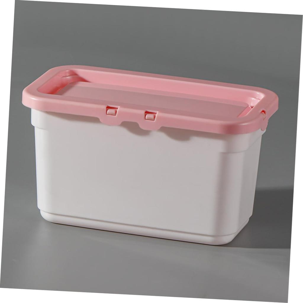 DOITOOL 3-Piece Large Capacity Plastic Laundry Bead Storage Box with Lid, 7.2" x 4.1" x 3.9" for Laundry Powder Storage and Detergent Storage