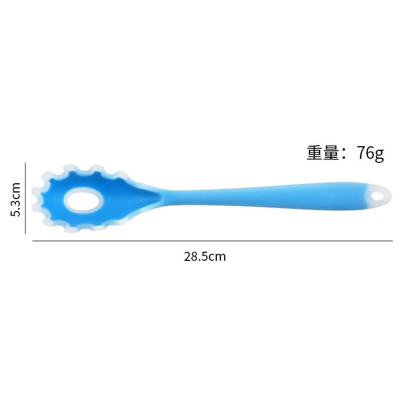 Silicone Pasta Spoon Kitchen Silicone Pasta Grab Pasta Spoon Noodle Fishing Integrated Cooking Tool