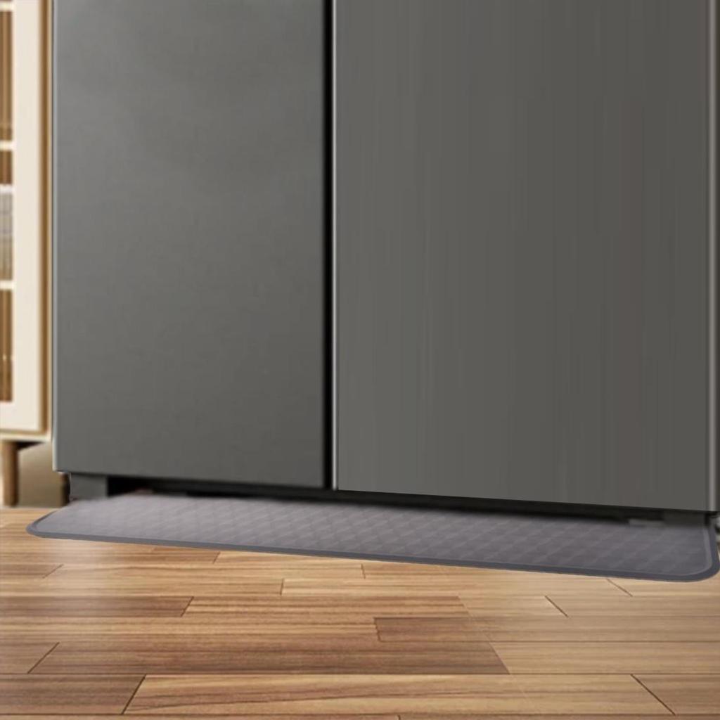 Fridge Mat Anti-Slip Fridge Silicone Mat Waterproof Non Slip Washable Carpet Floor Protector For Kitchen Closet Counter Under