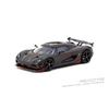 In Stock TW 1:64 Koenigsegg Agera RS Black Carbon Fiber Red Accents Diecast Car Model Collection Toys Tarmac Works Red