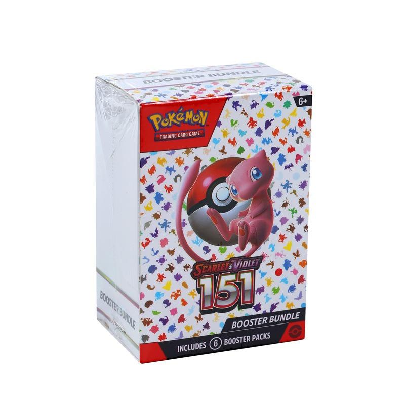 Pok Mon Reinforced Bag, Nail, Prism Evolution, Scarlet Purple, 151 English ME01 Reinforced Card, Toys, Gifts.