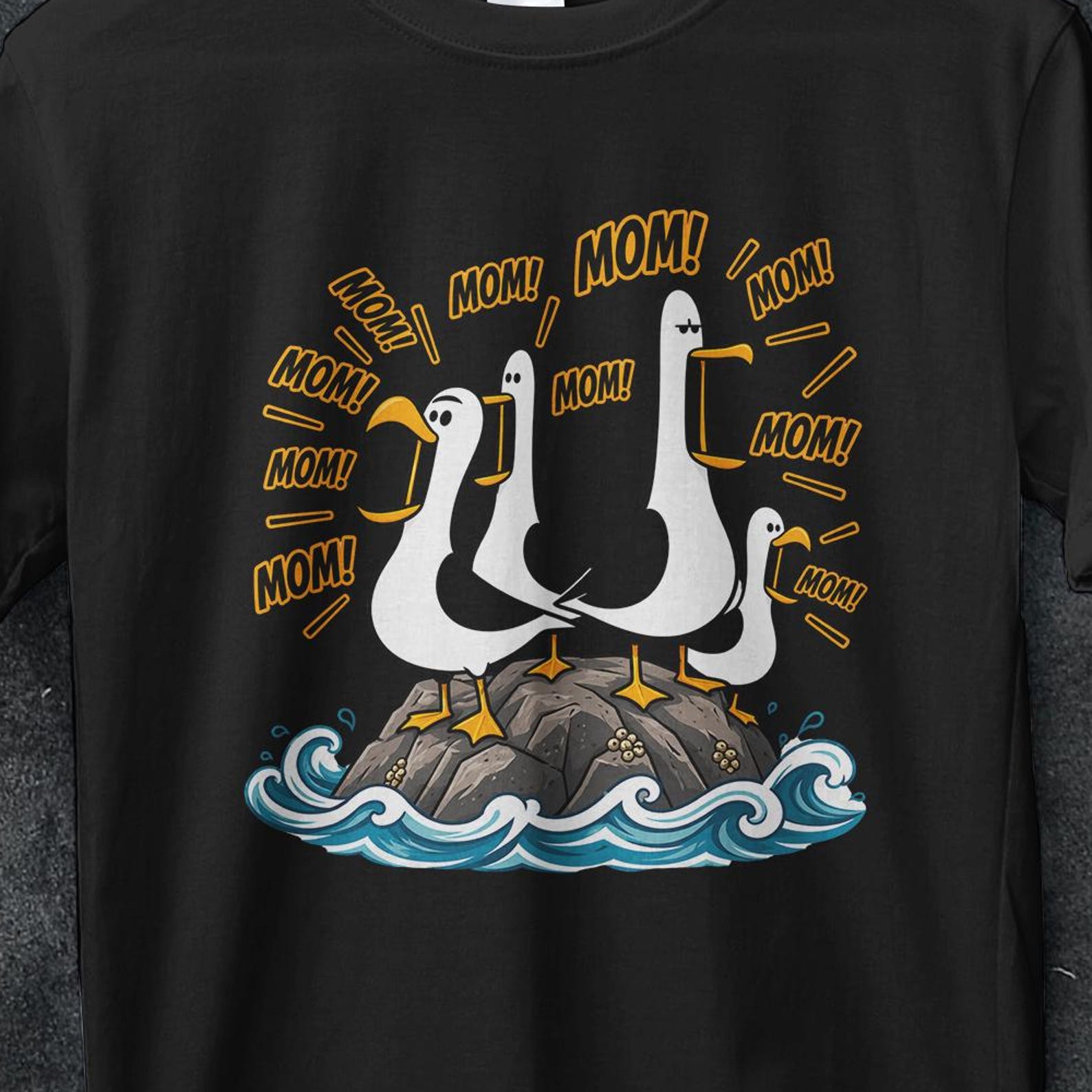 Seagulls Mom T Shirt, Mom Seagull Mom Mom, Funny Mother s Day, bird, Gift For Mom, Disney T-Shirt, Disney Finding Nemo Seagulls S