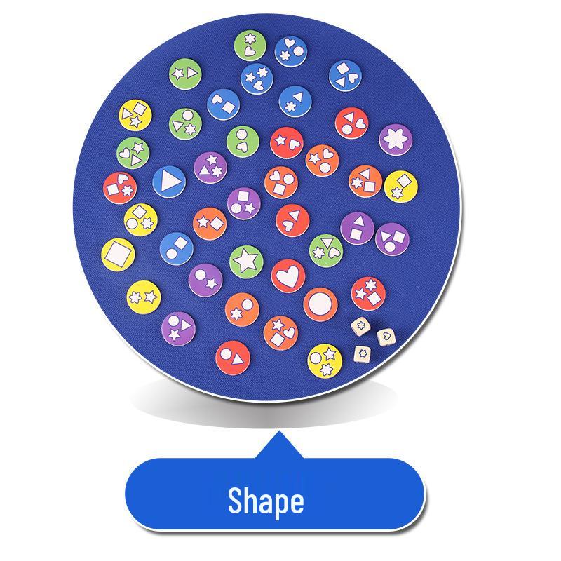 Candy-Shaped Memory Matching Game - Wooden Educational Toy for Parent-Child Play