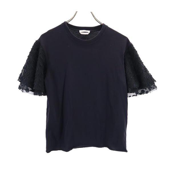 

SEE BY CHLOE Short sleeve Sleeve change Cut XS Navy system Women Used