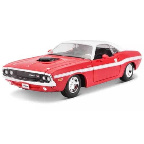 Maisto 1/24 Scale Dodge Charger R/T 1970 Coupe / Diecast Model Car, Finished Model, 31263