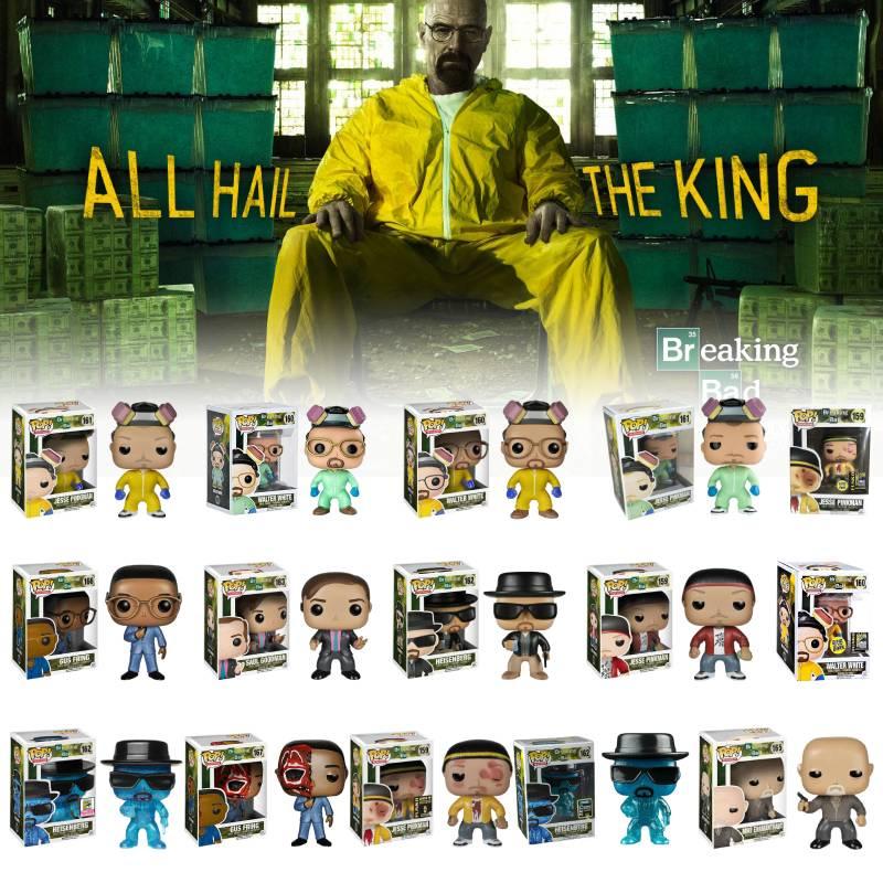 Funko Pop Breaking Bad Collectible Figure Saul White Model Toy 10cm Height