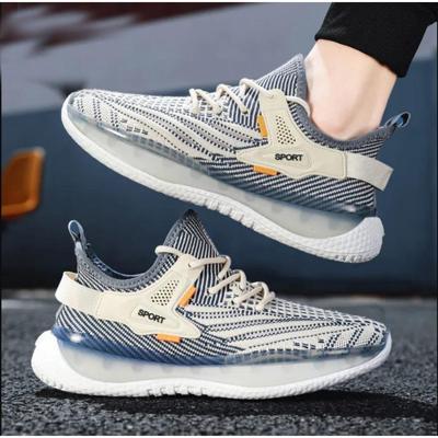 Nová prodyšná síťovaná obuv pro mládež Trend Prodyšné Flyknit běžecké boty Pánské sportovní a neformální boty
