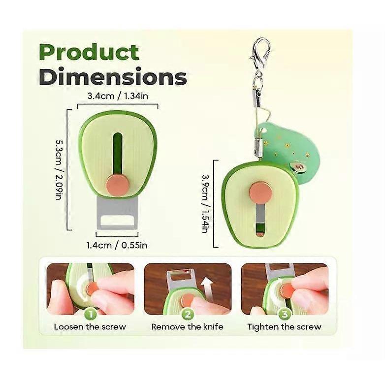 Pocket Fruit Peeler, Portable Hidden Kitchen Vegetable Orange Carrot Peeling