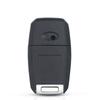 KEYYOU For Kia KIA K2 K3 K5 Carens Cerato Forte Car Fob Cover Housing Remote Key Shell Case Folding