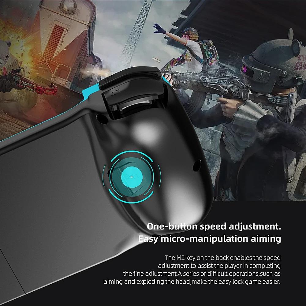 Cell Phone Gamepad for IPhone Android IOS Sony PS4 Switch PC Control Bluetooth Controller Trigger Pubg Mobile Game Pad Joystick