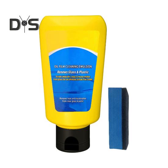 

1/2/3 шт. Очиститель масляной пленки, автомобильная эмульсия для очистки масляной пленки, средство для удаления пятен с автомобильных окон, чистящее средство для стекол 1pc