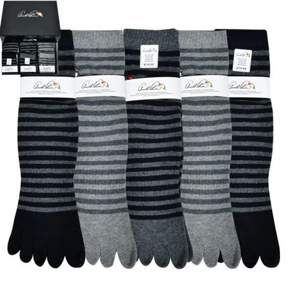 Arnold Palmer Simple Stripe Design Gentlemen s File Toe Long Socks 0057ku 26cm