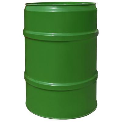 Stalowy metalowy beczka TH 60L z 2 i 3/4 zamknięciami - zielony