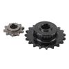 420 Chain 10 Tooth Front Sprocket 420 Chain 20 Tooth Rear Sprocket Replacement for Coleman CT200U Trail Mini Bike Go