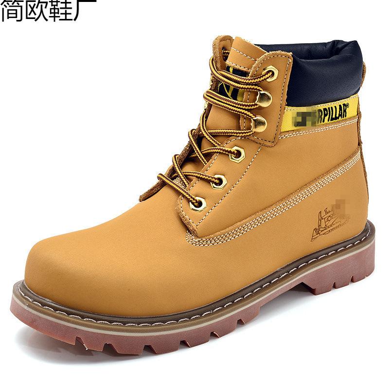 Neue klassische Leder Martin Stiefel Herren- und Damenschuhe Paare High-Top Schuhe Rhabarber Stiefel Werkzeugstiefel Kurzstiefel Haushalt