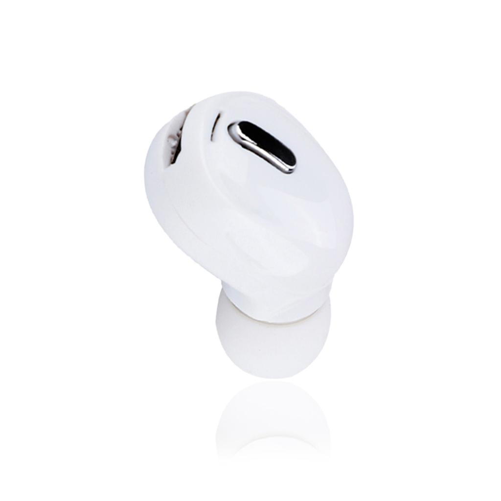Mini Sports Wireless Bluetooth Headset Universal Earphones Headphones Earbuds(white)