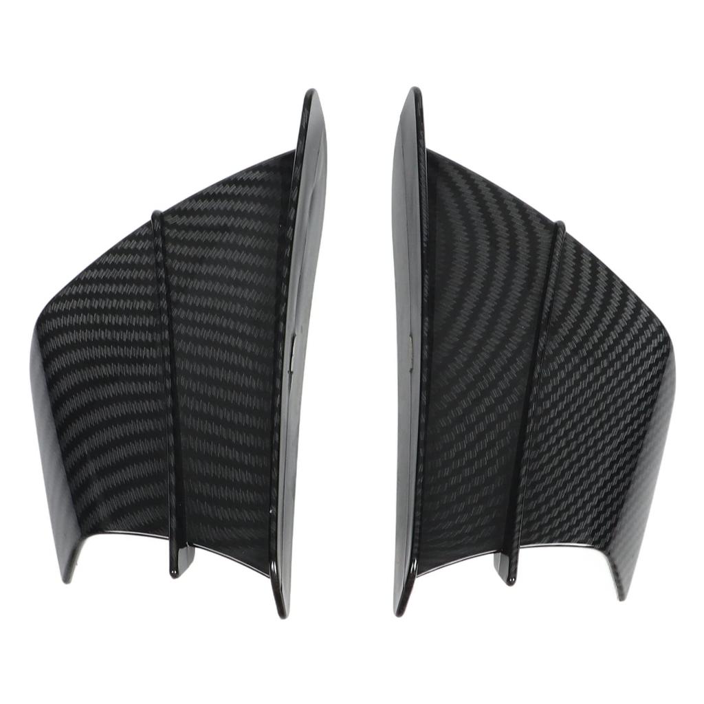 Motorrad Winglets, Flügelspoiler, Aerodynamischer Flügel-Kit Spoiler, ABS-Material, Universal, 2 Stück