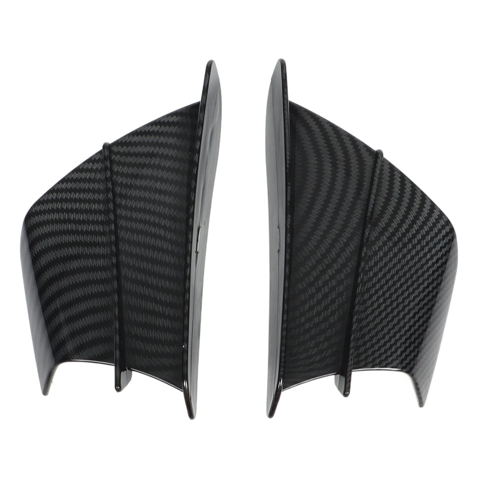 

Motorcycle Winglets, Wing Spoiler, Aerodynamic Wing Kit Spoiler, ABS Material, Universal, 2pcs