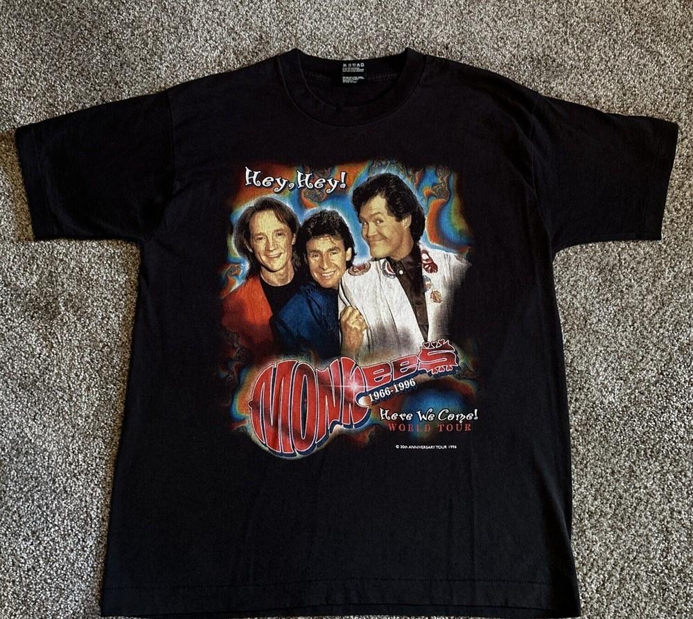 Vintage The Monkees band Gift For Fans Men S-235XL Tee 8D257 Unisex T-Shirt M