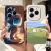 For Infinix Hot 40 Pro Case X6837 Cute Candy Painted Cover Shockproof Phone Case For Infnix Hot 40i Hot40 Pro Soft Fundas Bumper